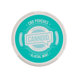 canndid pouch front glacial mint